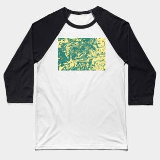 Liquid Pattern Baseball T-Shirt